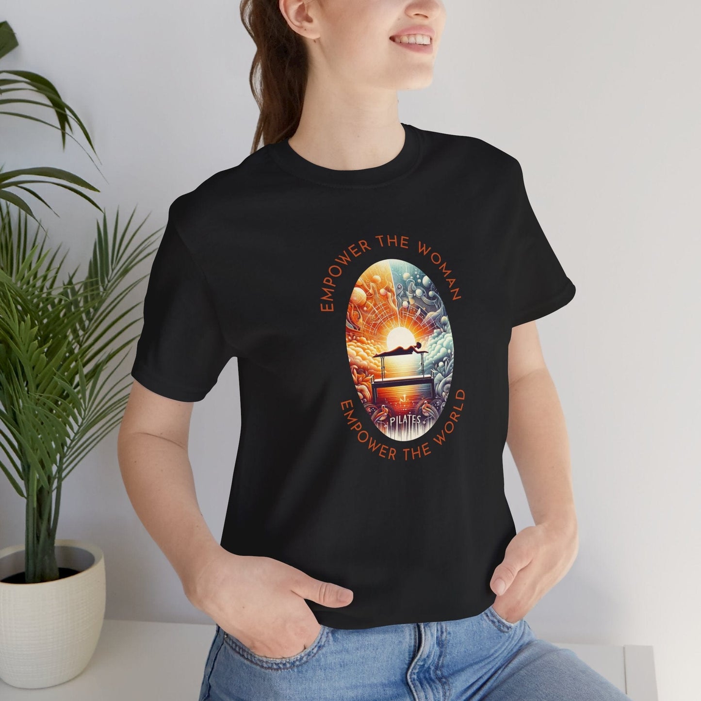 Pilates Empower The Woman T-Shirt