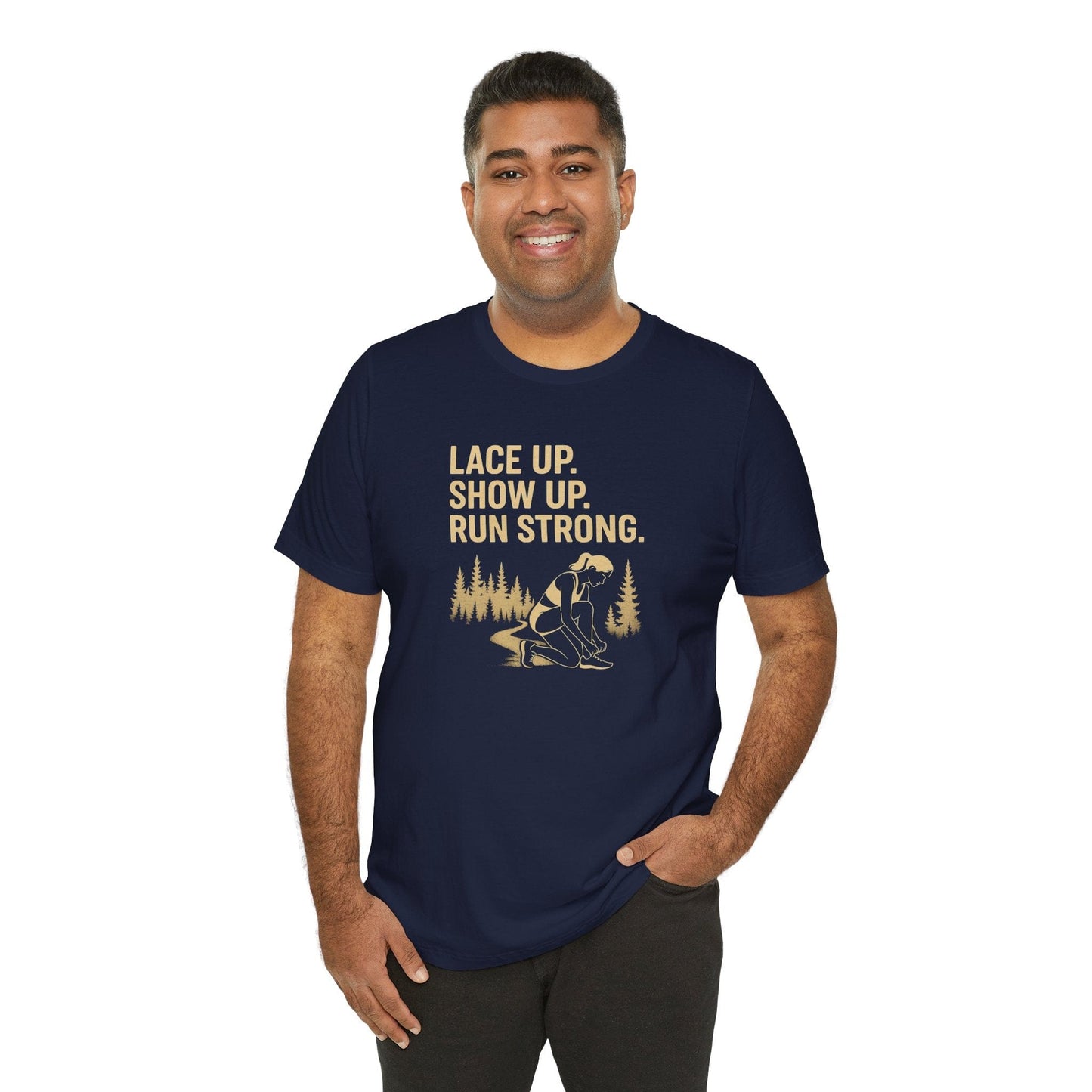 Trail Running Shirt for Women – Lace Up, Show Up, Run Strong