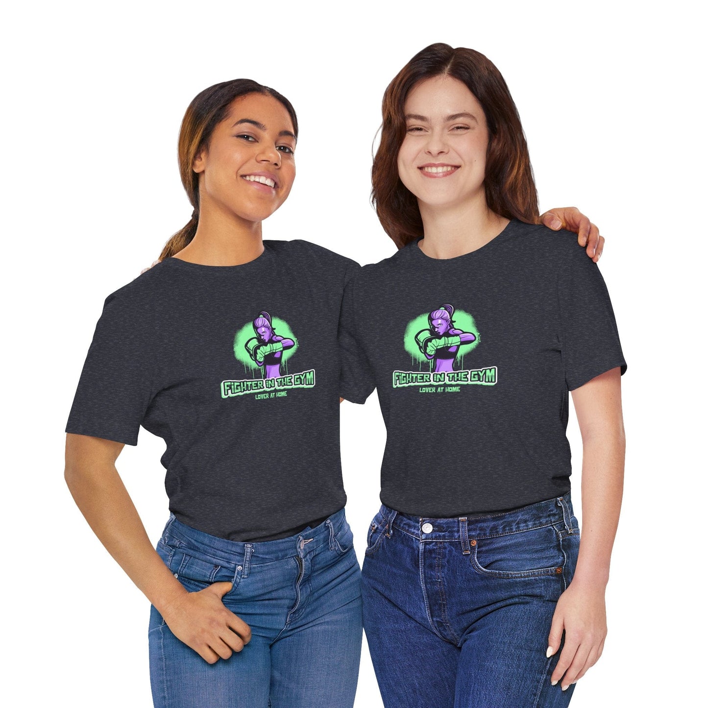 Fighter in the Gym, Lover at Home – Women’s MMA Tee