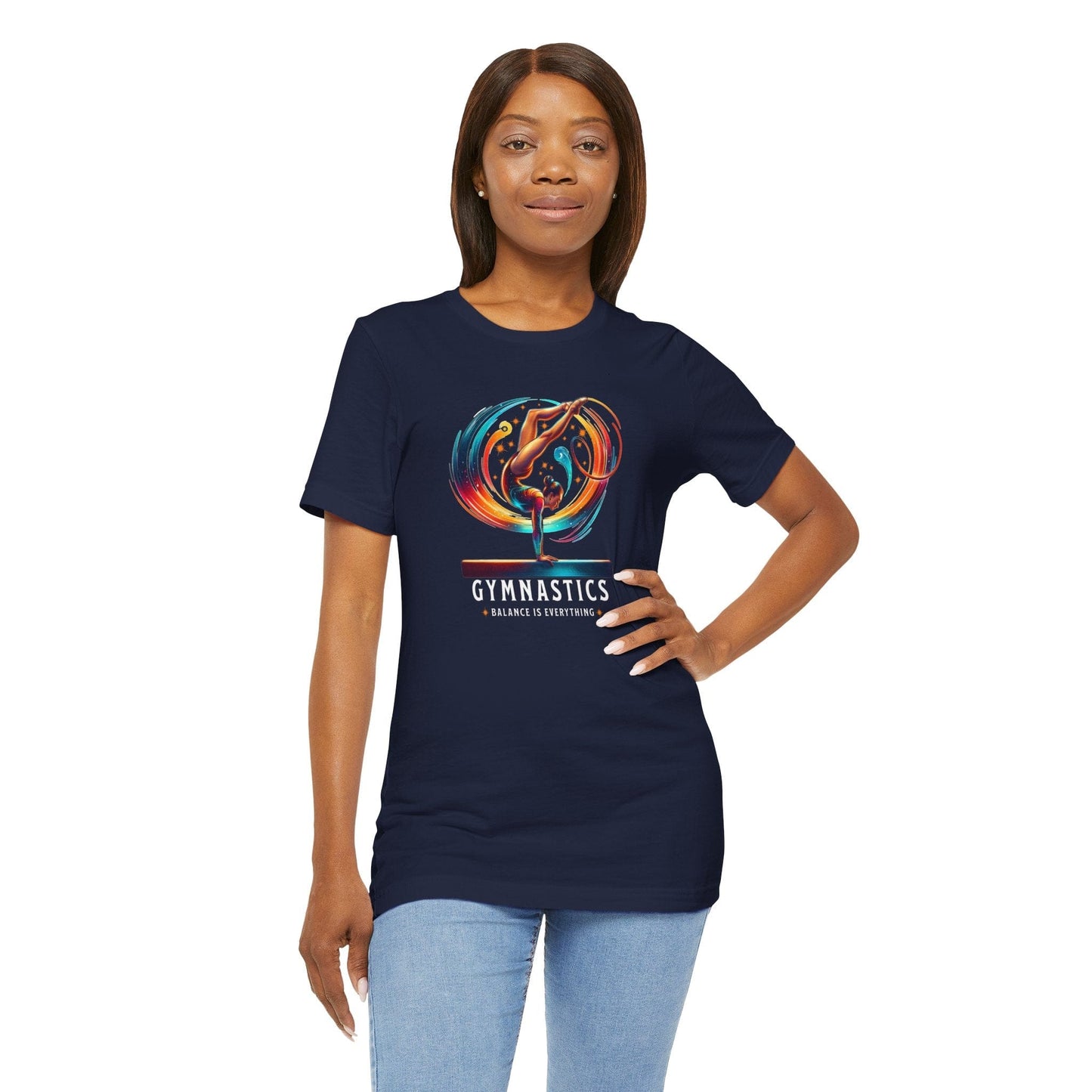 Cosmic Gymnast T-Shirt - Balance Is Everything
