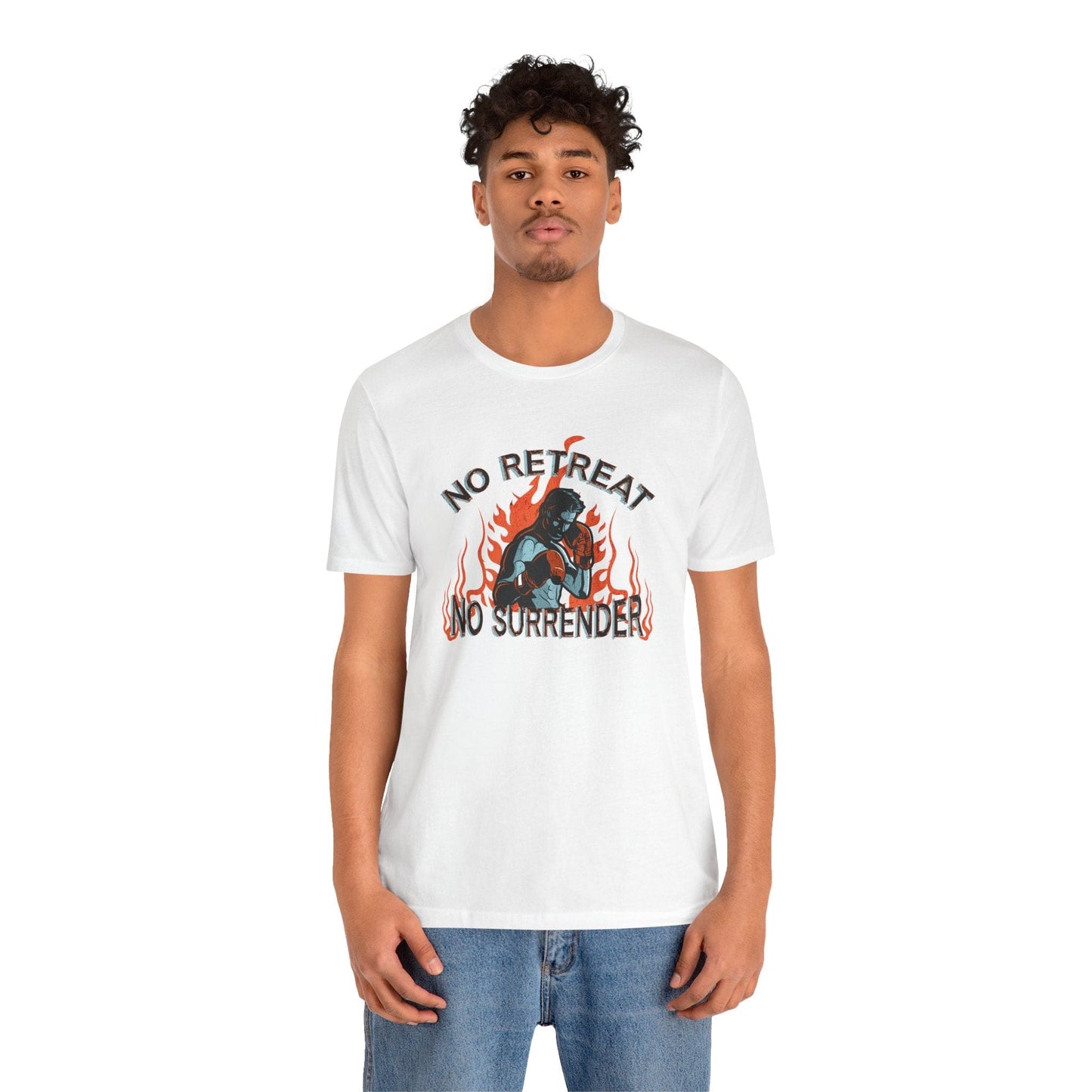 No Retreat No Surrender – Warrior Boxer Tee