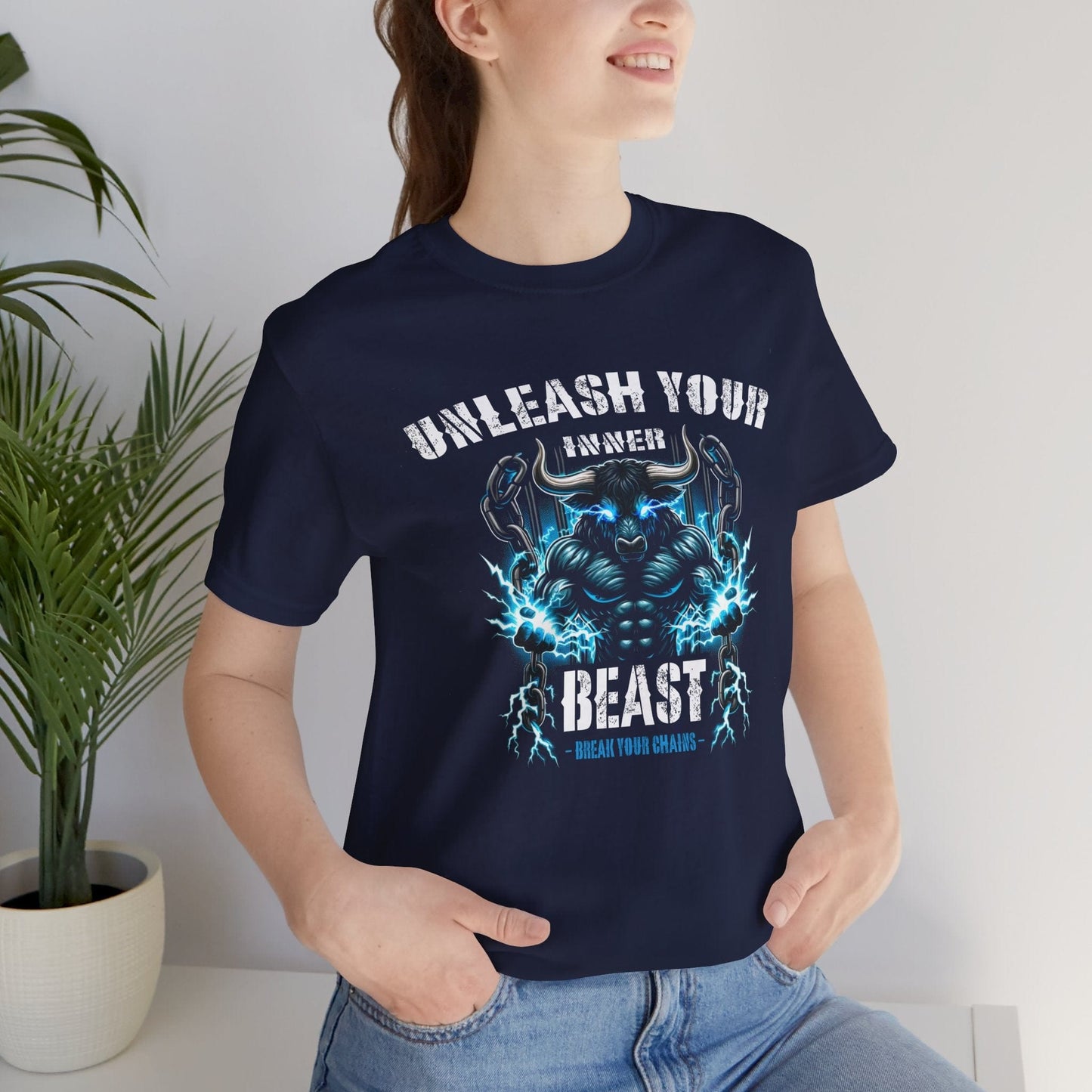 Unleash Your Beast (Break Your Chains) Gym T-Shirt