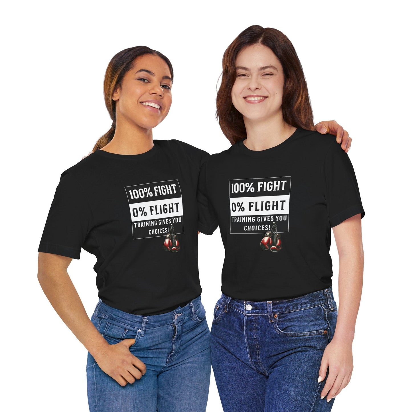 Fight or Flight Warrior T-Shirt - Training Gives You Choices