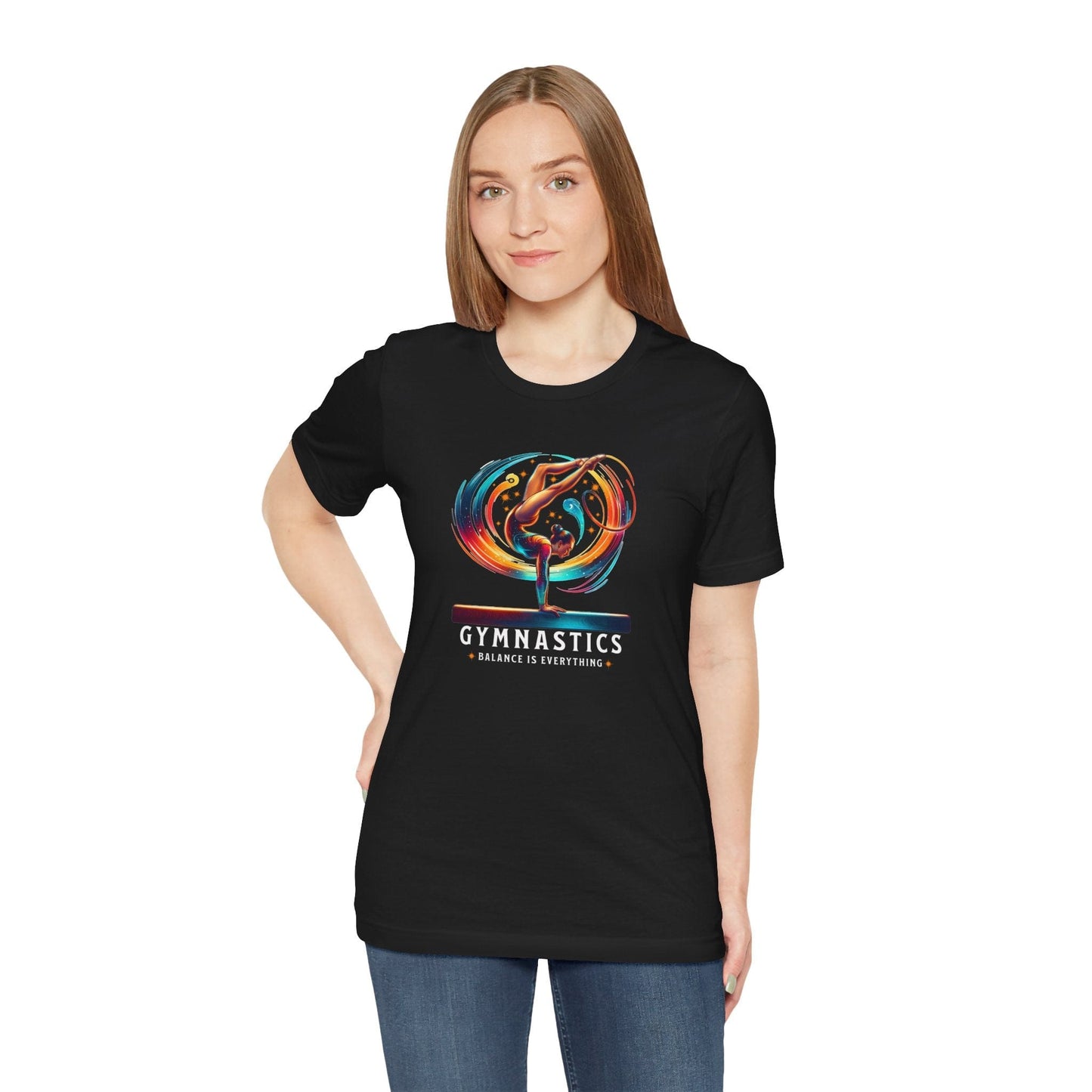 Cosmic Gymnast T-Shirt - Balance Is Everything