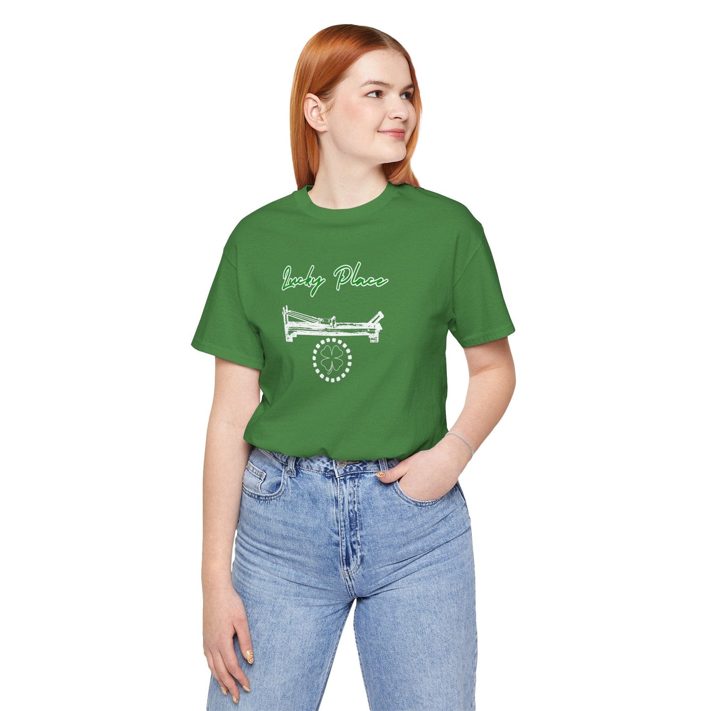 Pilates Tee - Lucky Place St Patrick's Day Shirt