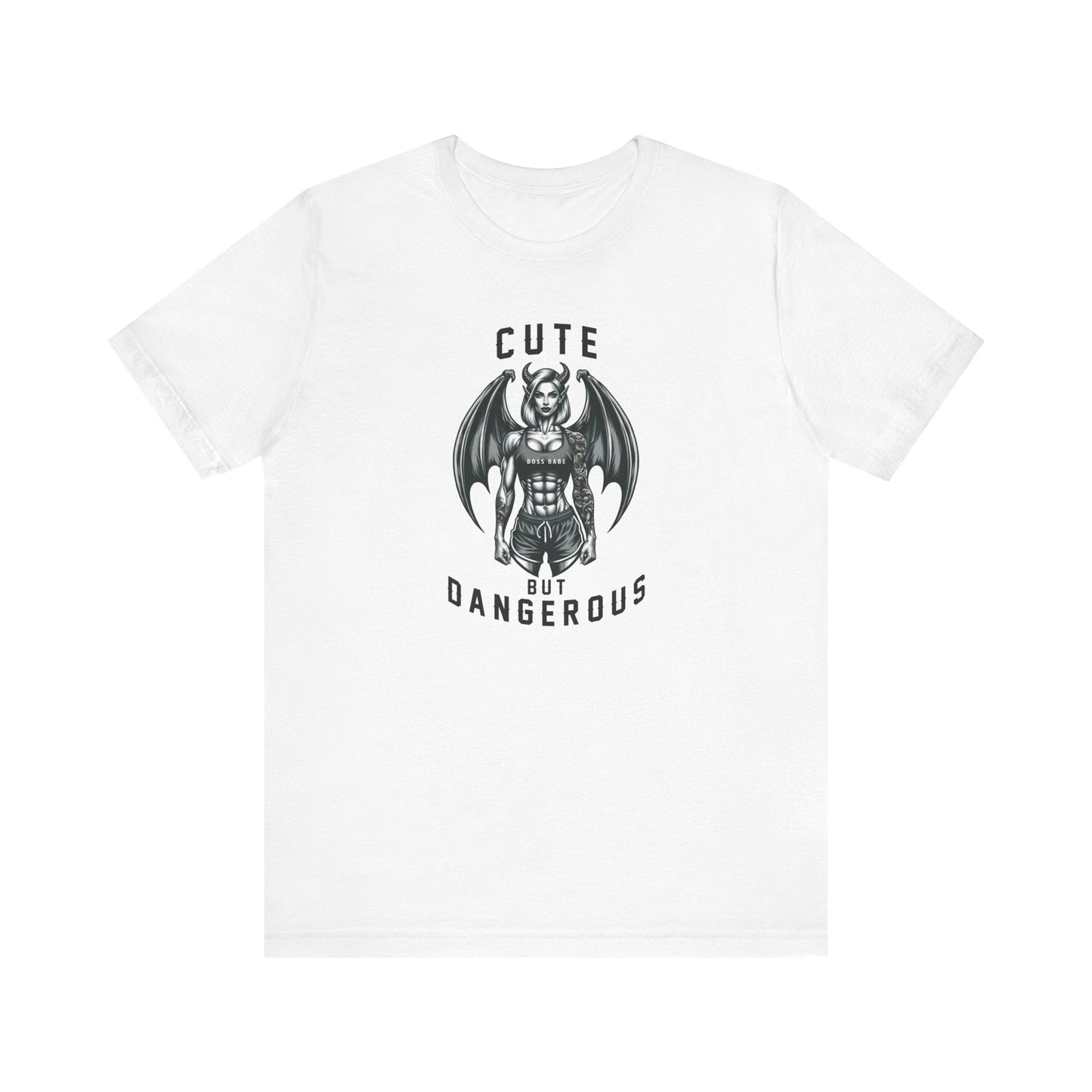 Cute But Dangerous Gargoyle Gym Tee