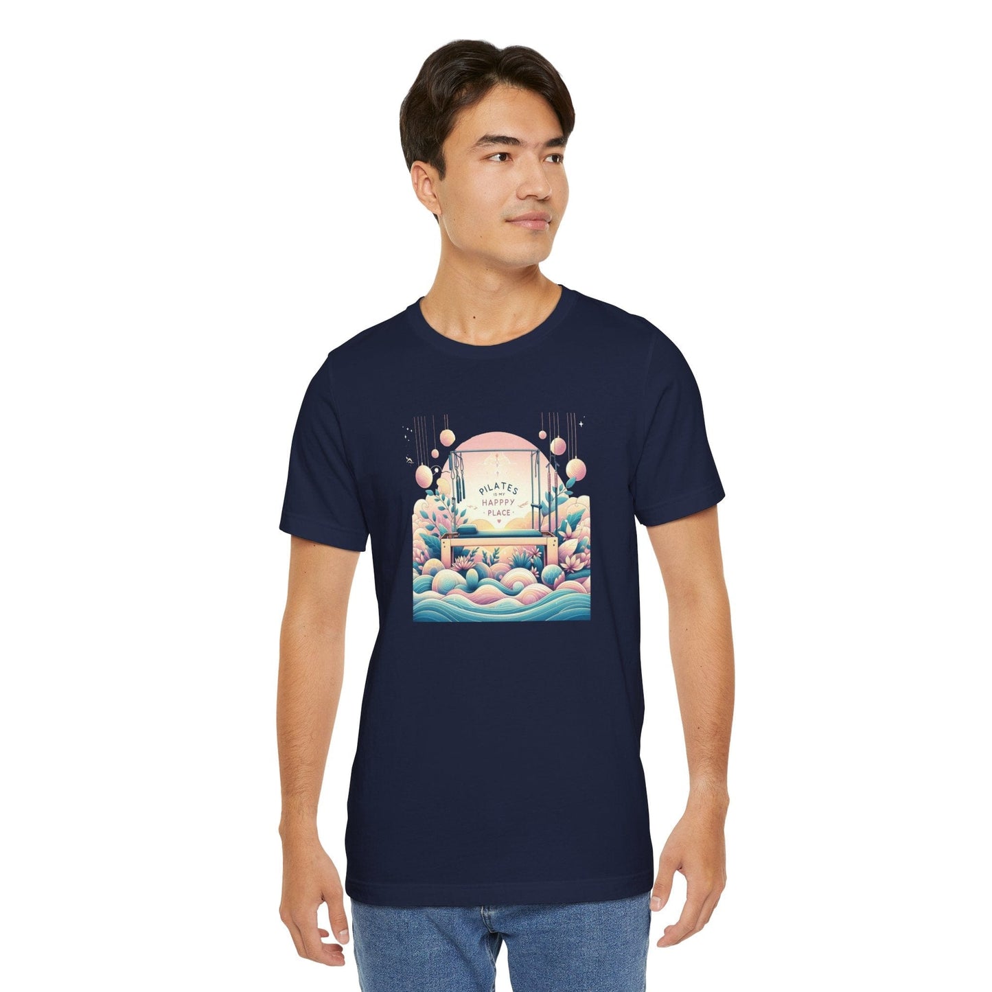 Pilates Is My Happy Place (Garden Sunrise) Tee