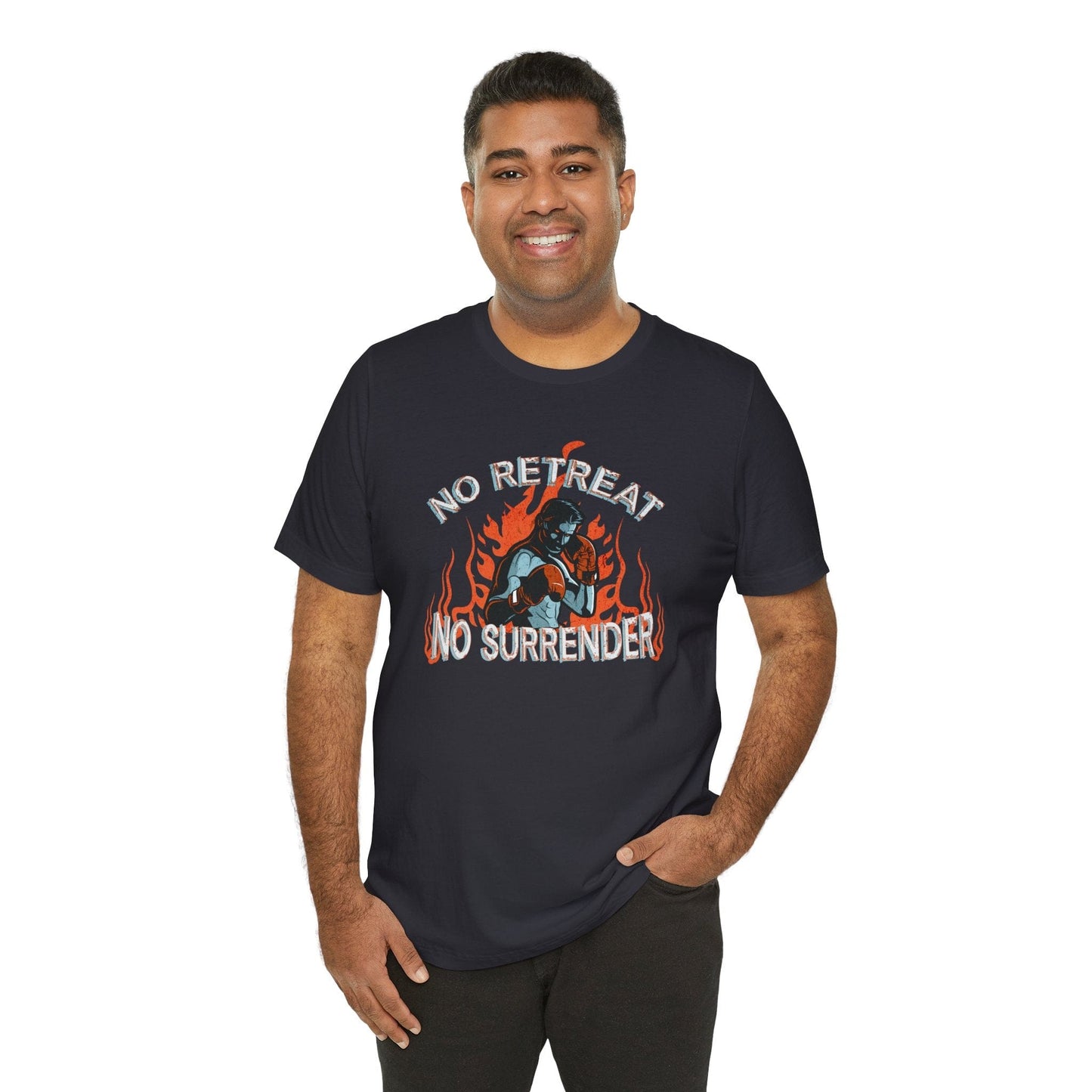No Retreat No Surrender – Warrior Boxer Tee