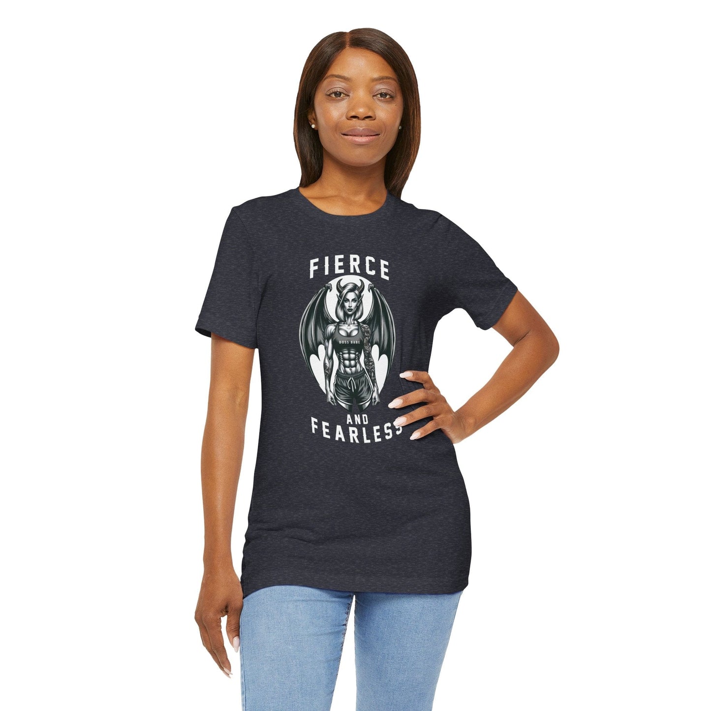 Fierce & Fearless Female Gargoyle T-Shirt