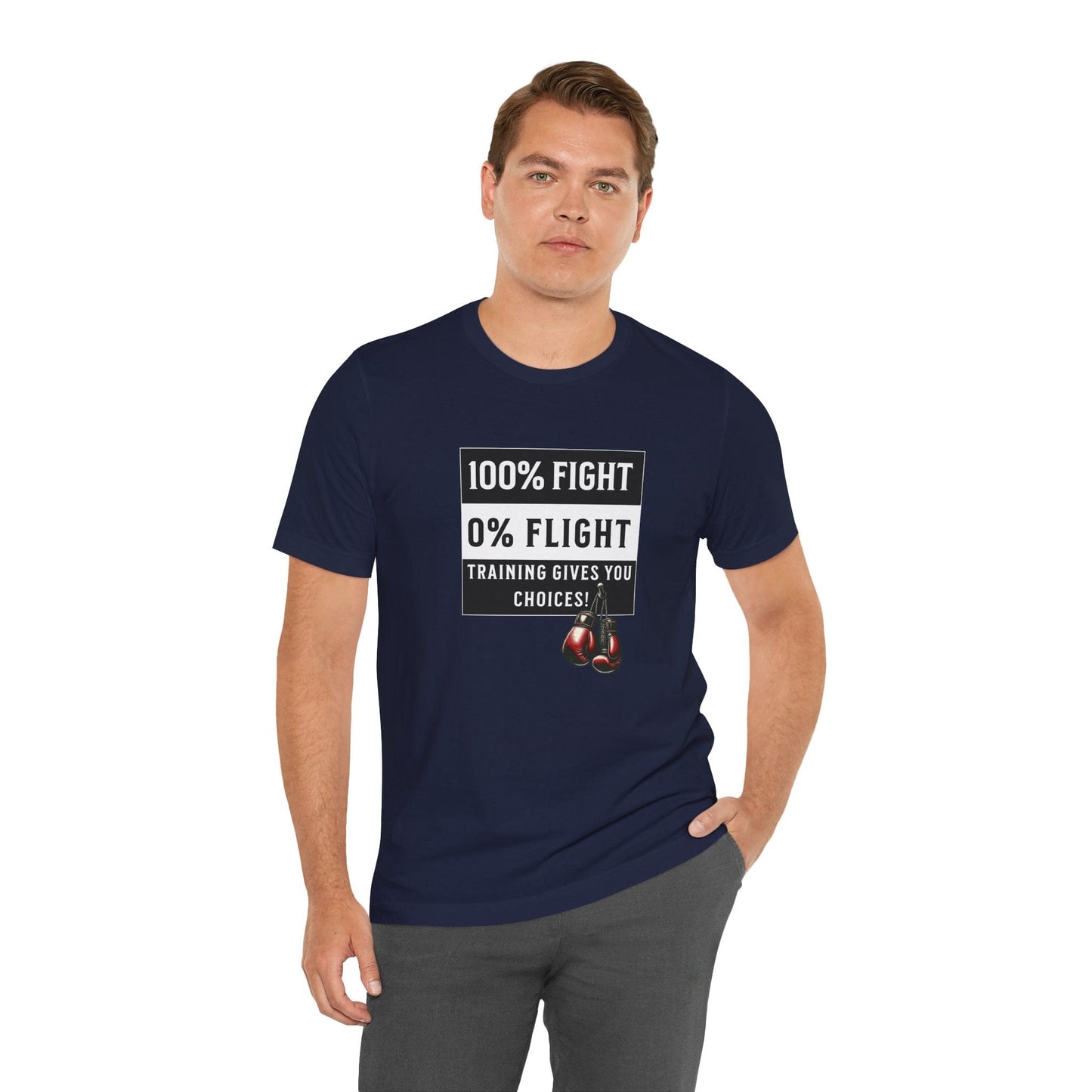 Fight or Flight Warrior T-Shirt - Training Gives You Choices