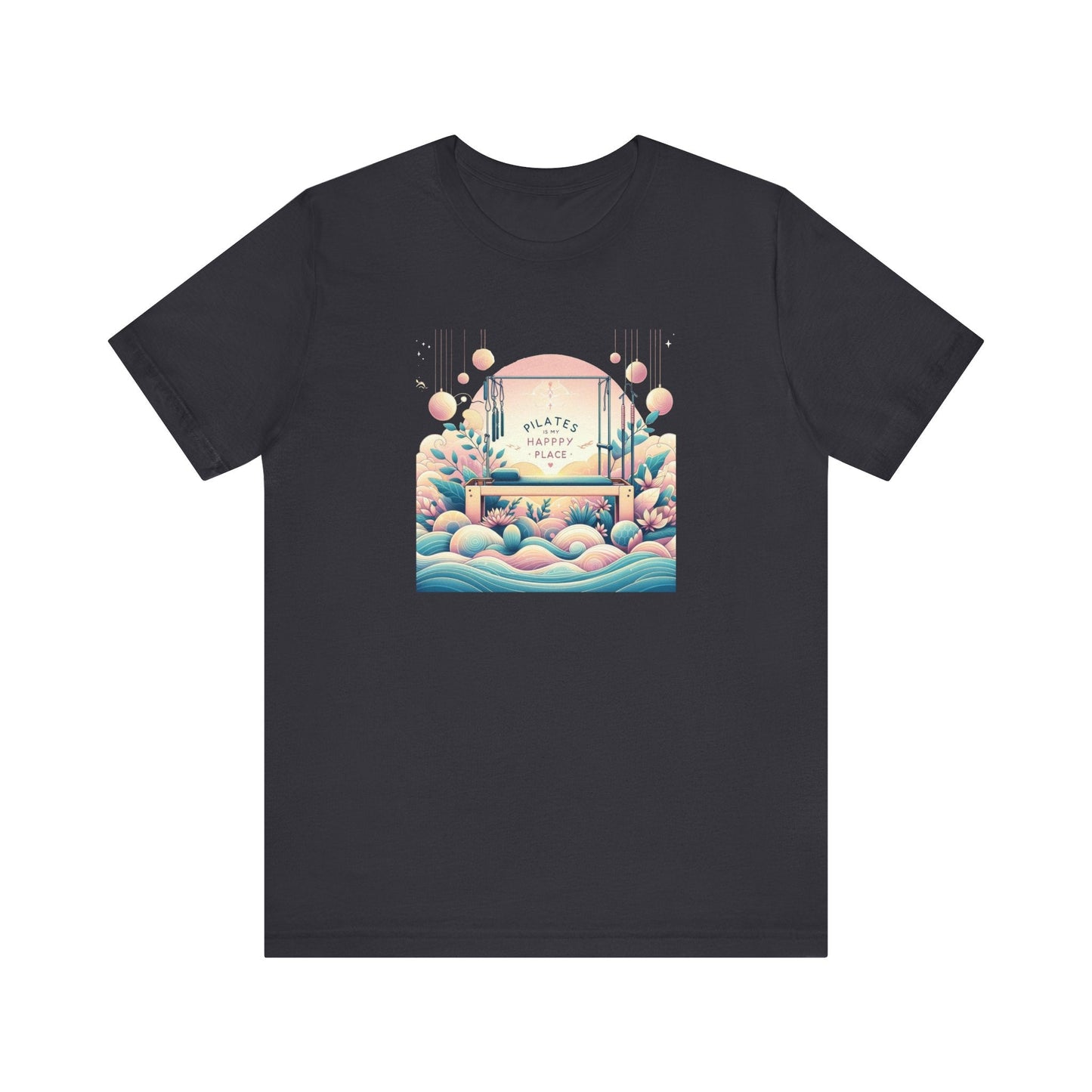 Pilates Is My Happy Place (Garden Sunrise) Tee