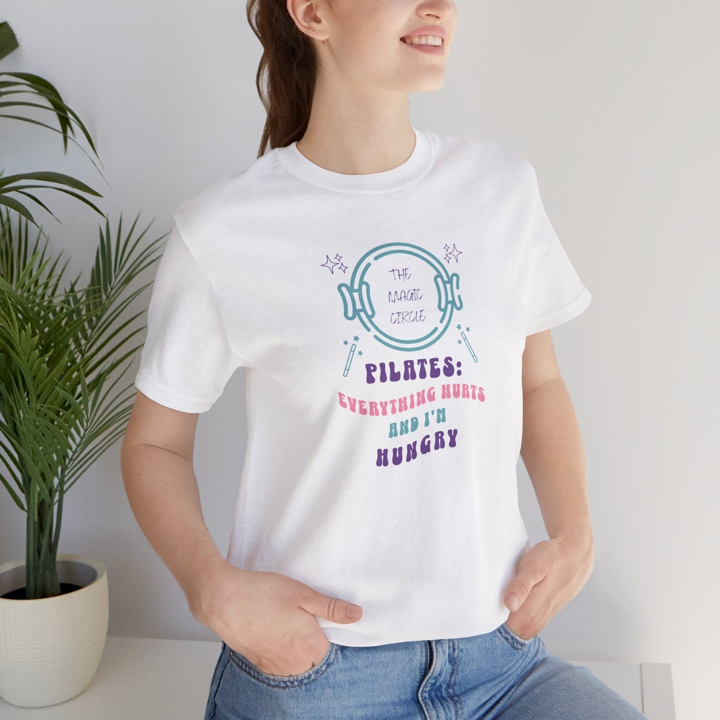 The Magic Circle – Everything Hurts & I’m Hungry Pilates Graphic T-Shirt