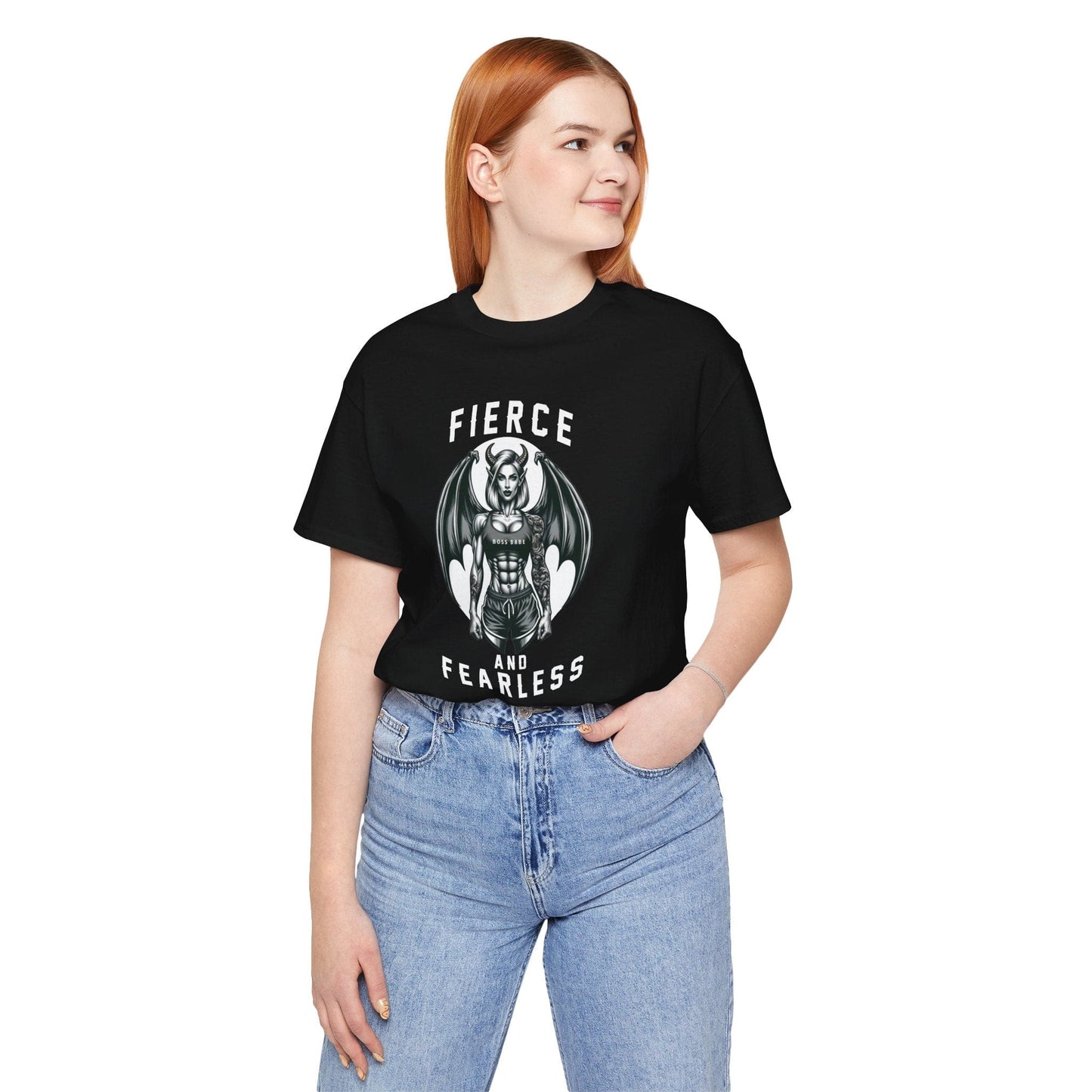 Fierce & Fearless Female Gargoyle T-Shirt