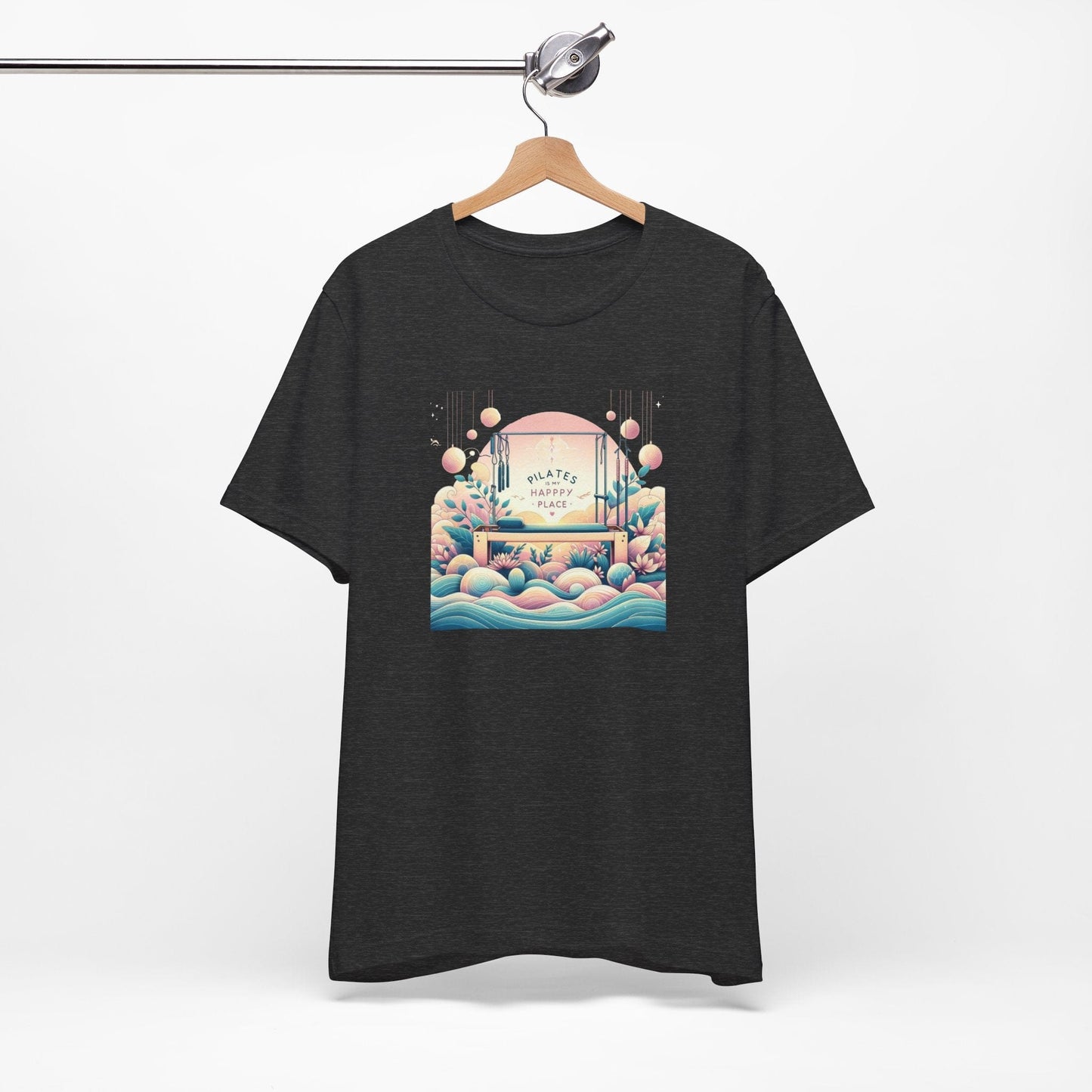 Pilates Is My Happy Place (Garden Sunrise) Tee