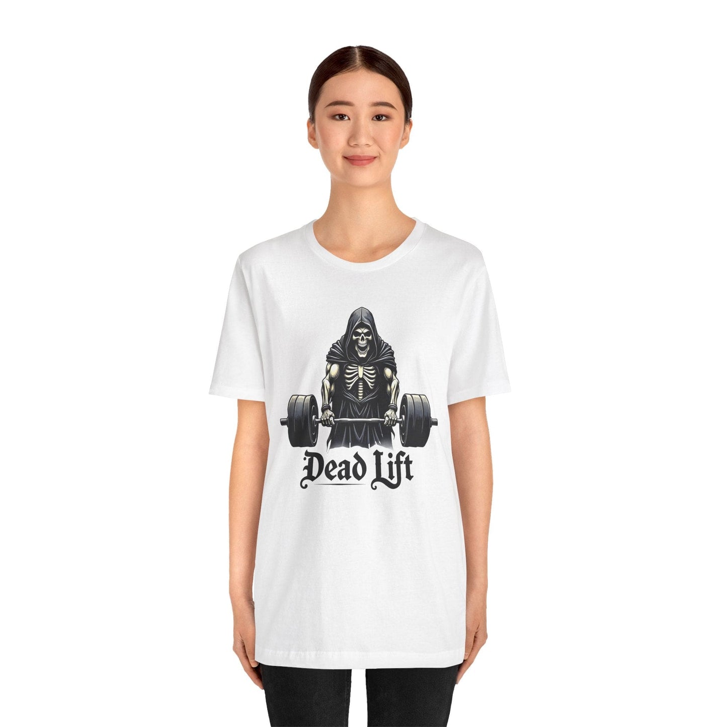 Powerlifting Tee - Grim Reaper Dead Lift Funny T-Shirt