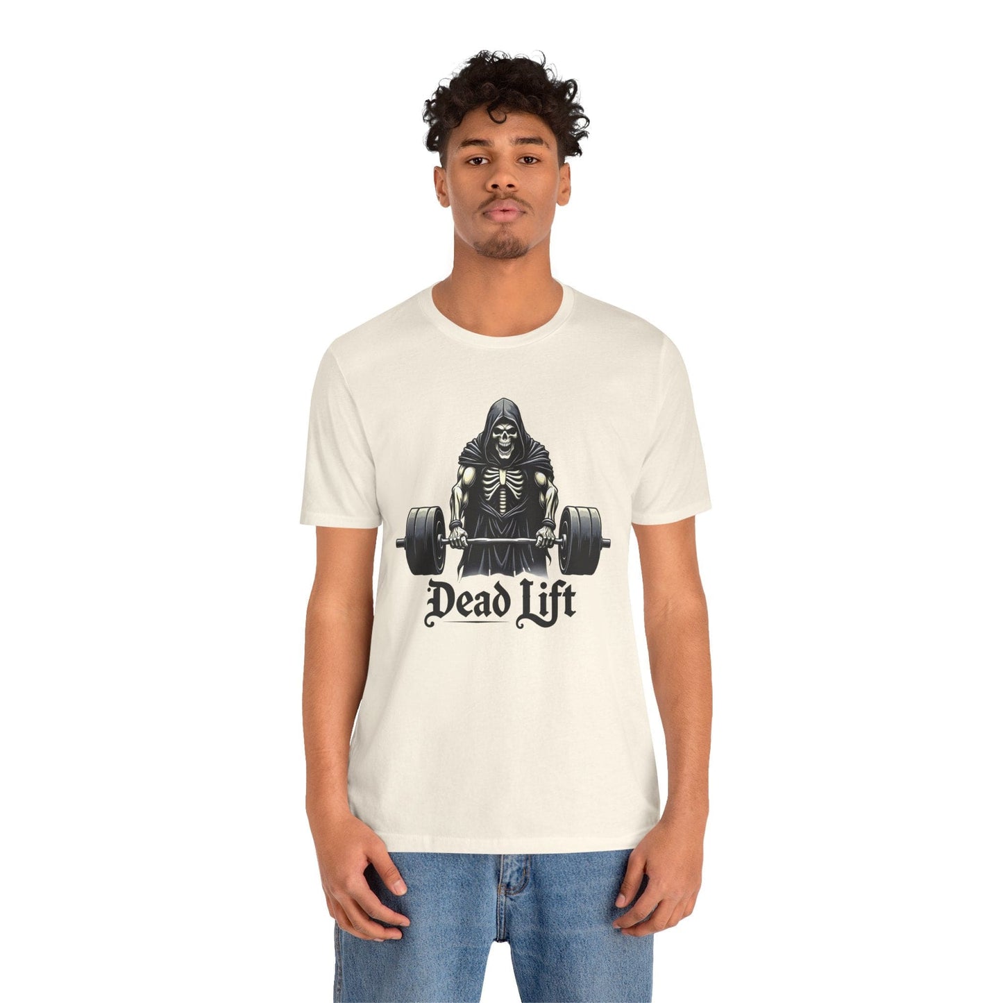 Powerlifting Tee - Grim Reaper Dead Lift Funny T-Shirt