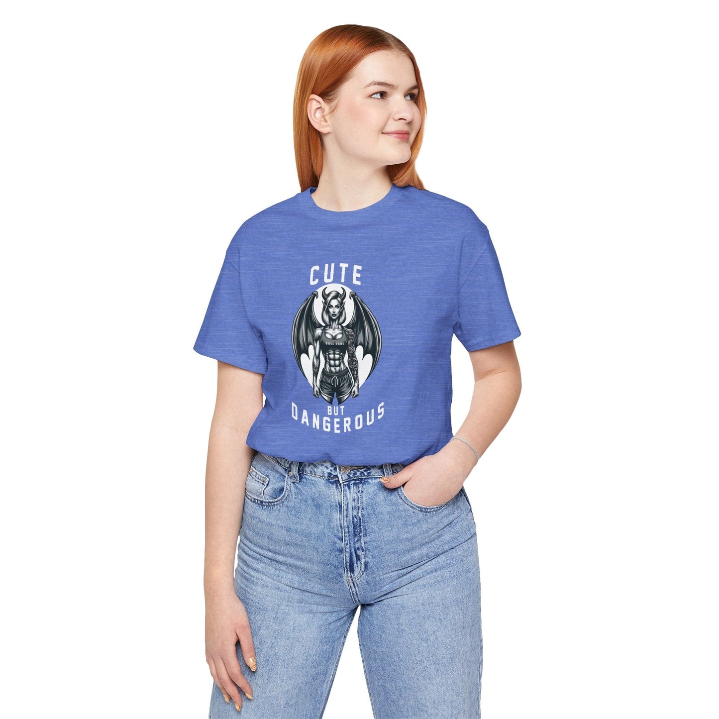Cute But Dangerous Gargoyle Gym Tee
