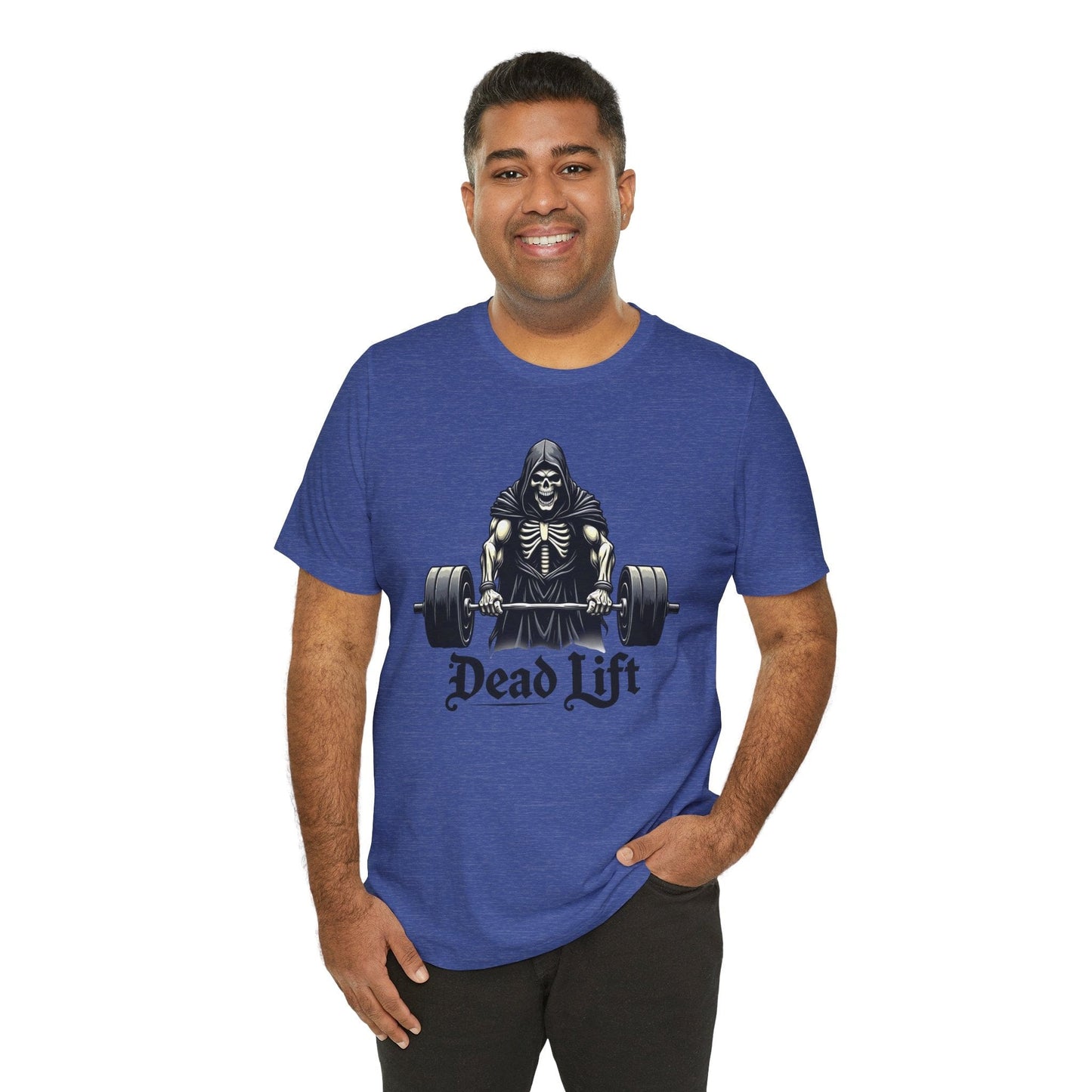 Powerlifting Tee - Grim Reaper Dead Lift Funny T-Shirt