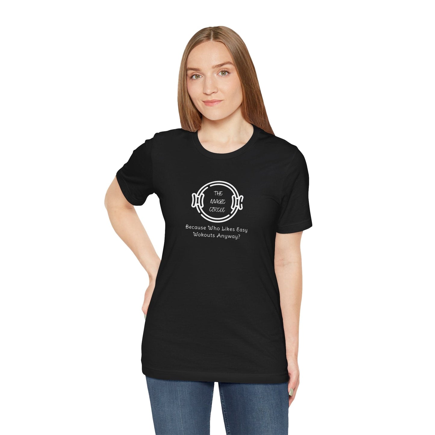 The Magic Circle Who Likes Easy Workouts Pilates T-Shirt