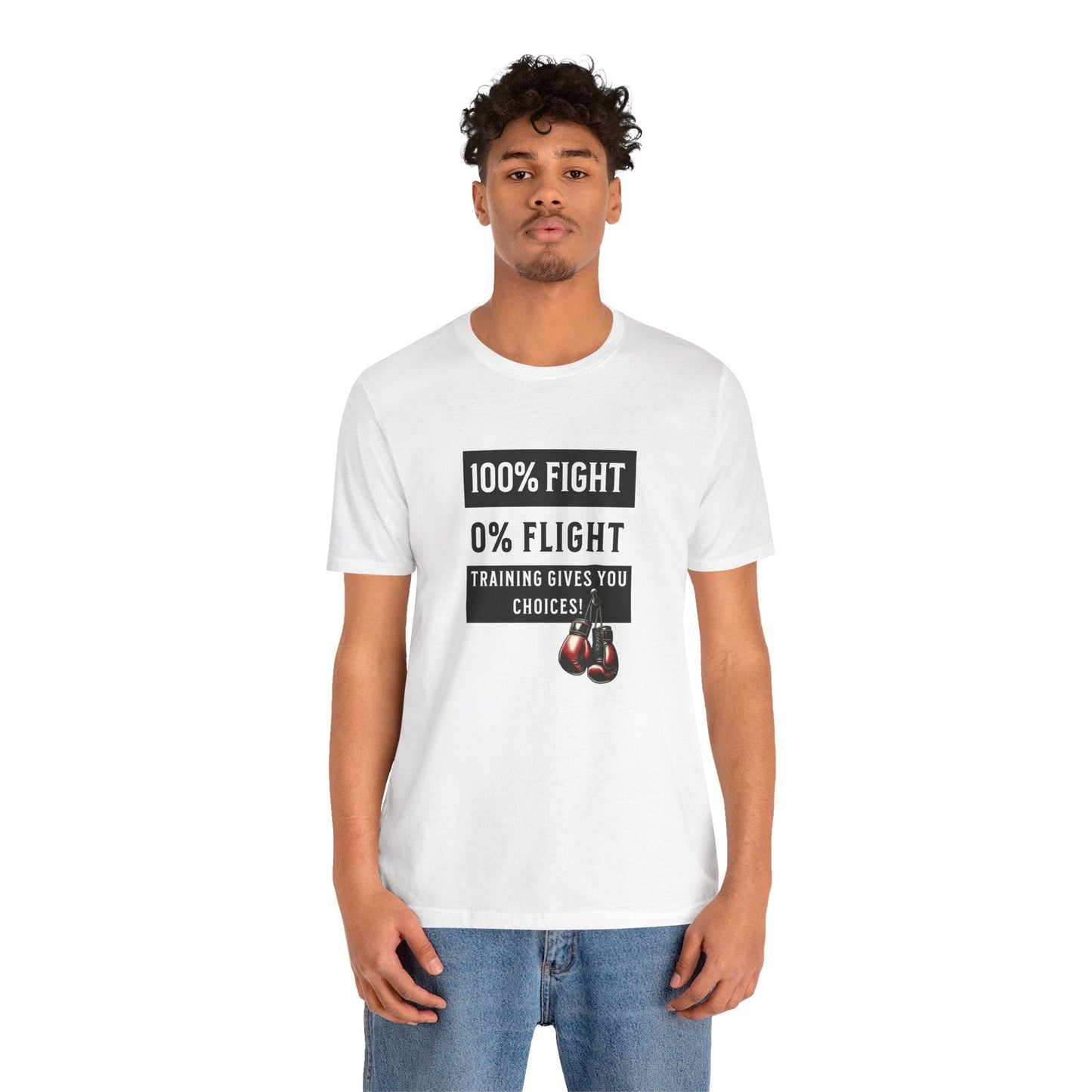 Fight or Flight Warrior T-Shirt - Training Gives You Choices