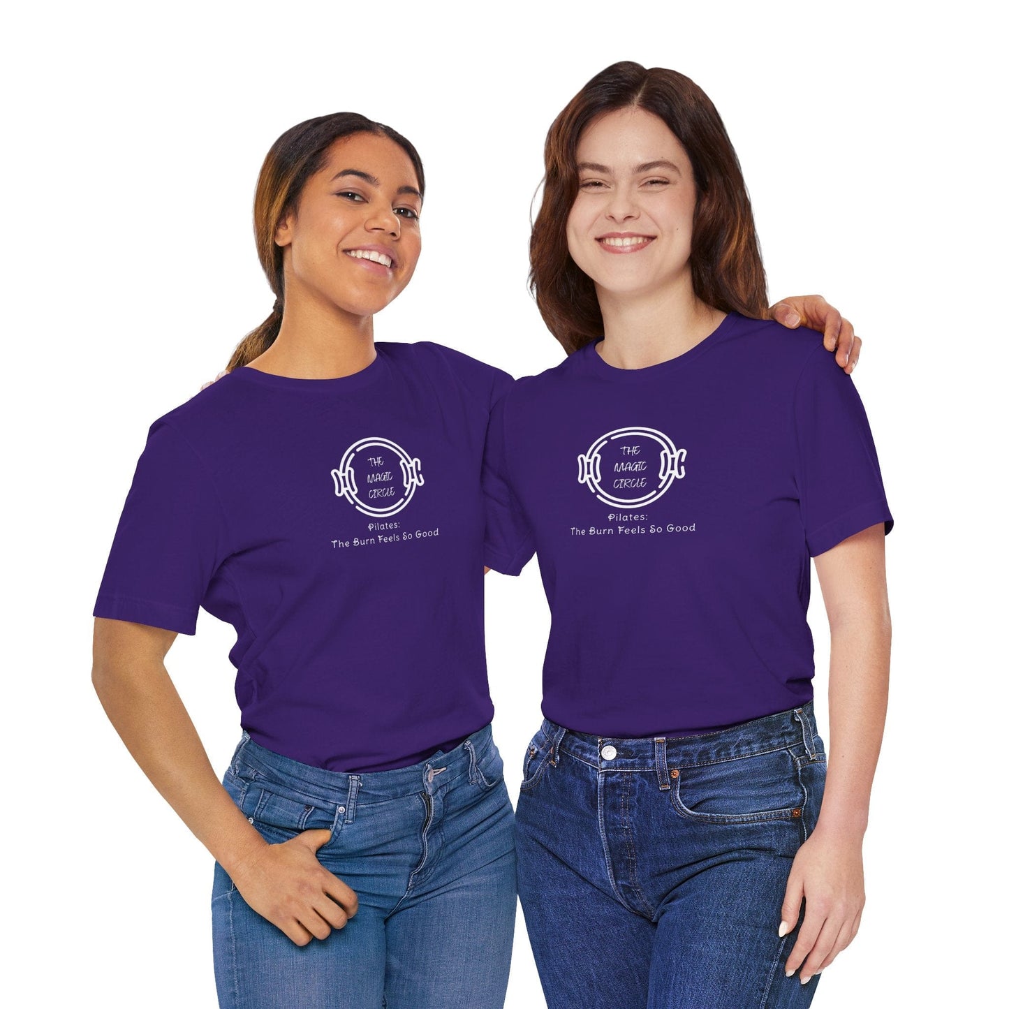 Pilates T-Shirt - The Magic Circle The Burn Feels So Good