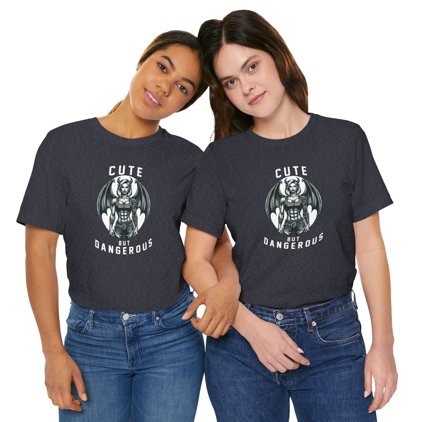 Cute But Dangerous Gargoyle Gym Tee