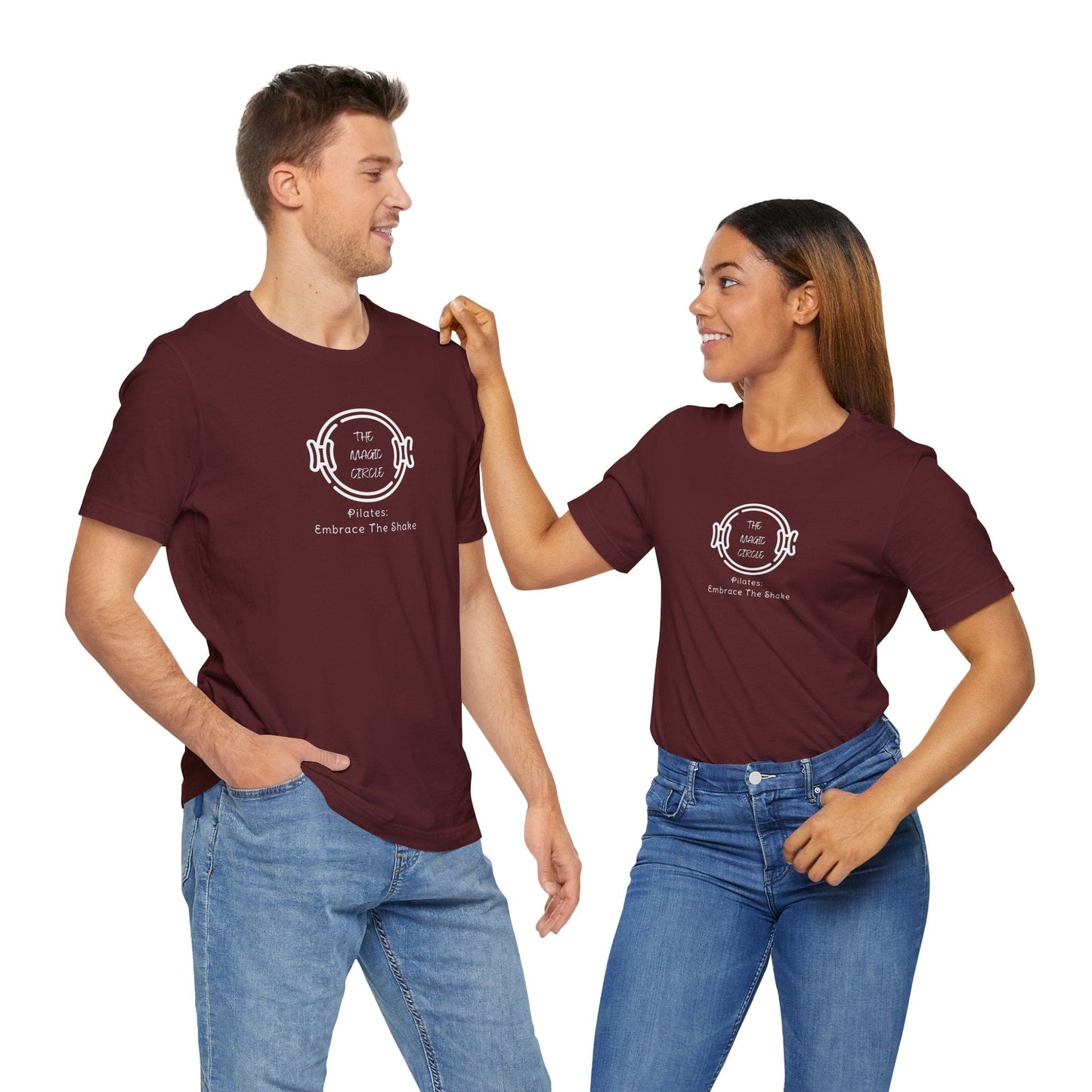 Pilates Tee: The Magic Circle (Embrace The Shake)