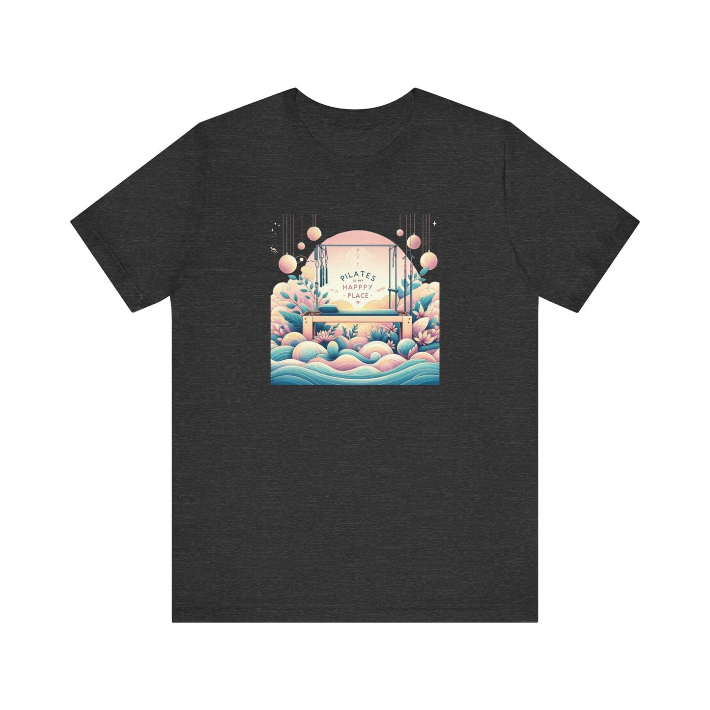 Pilates Is My Happy Place (Garden Sunrise) Tee