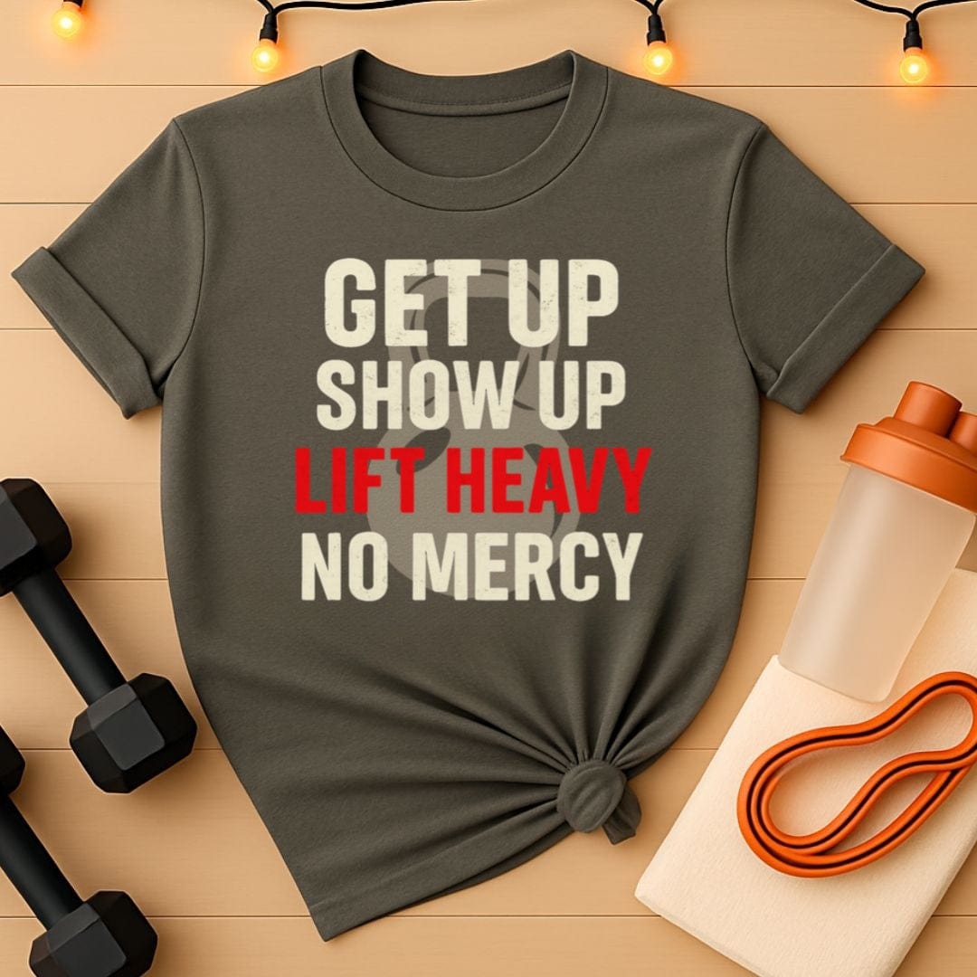 Vintage Kettlebell Lift Heavy Gym T-Shirt