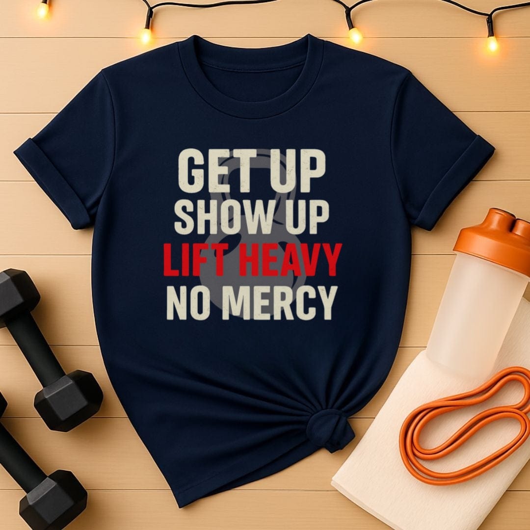 Vintage Kettlebell Lift Heavy Gym T-Shirt
