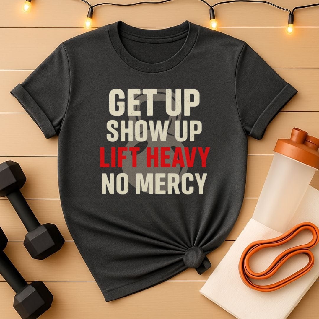 Vintage Kettlebell Lift Heavy Gym T-Shirt