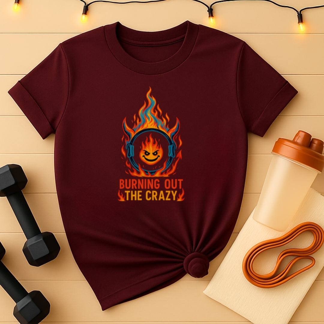 Burning Out The Crazy Pilates Magic Circle Tee