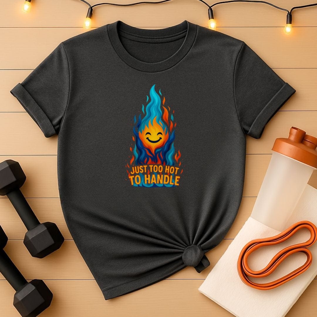 Flame Wisp Fitness Gym Unisex T-Shirt - Too Hot to Handle