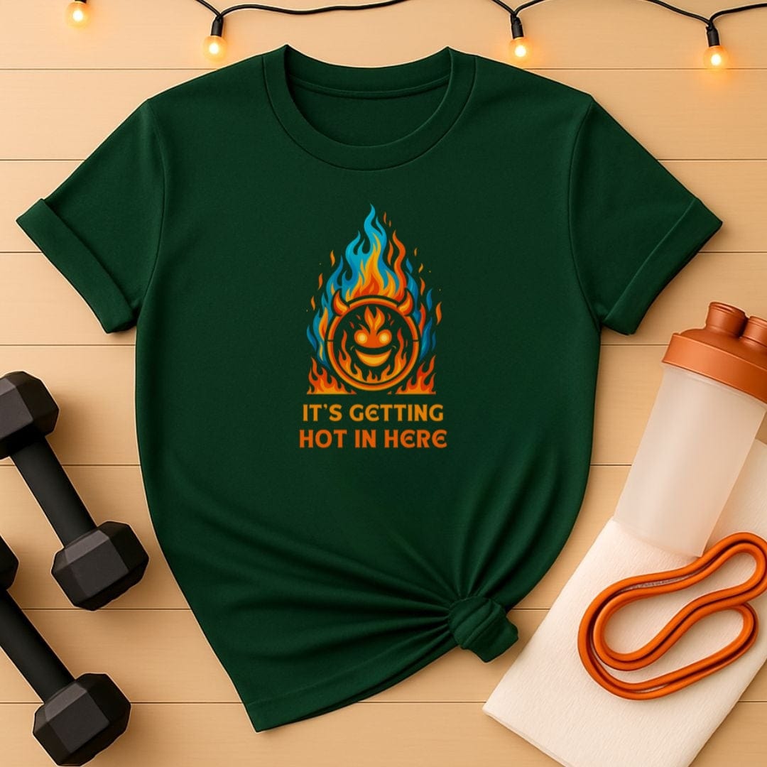 Pilates Devil Magic Circle Tee- It's Getting Hot In Here
