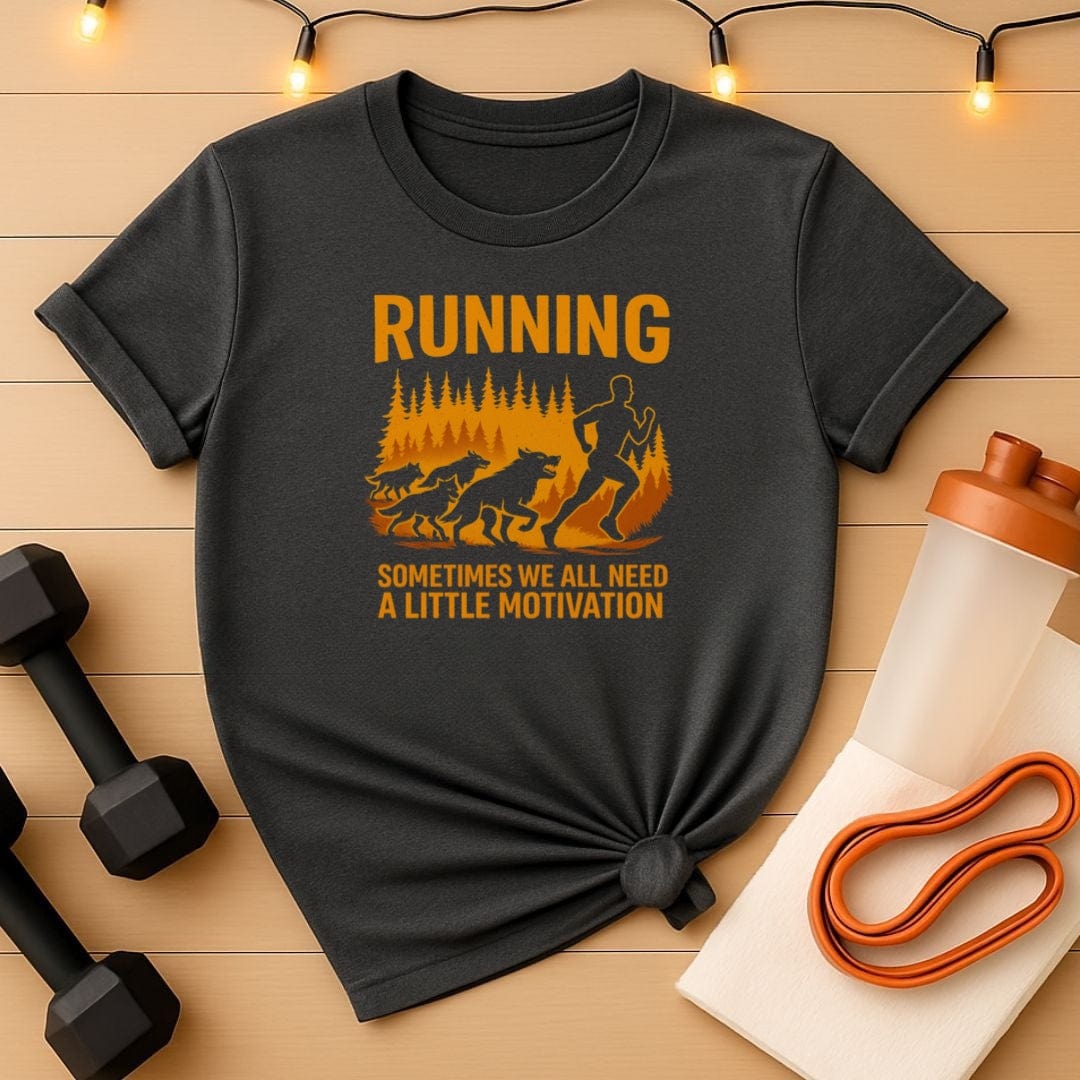 Running Motivation - Funny Wolfpack Chase Tee
