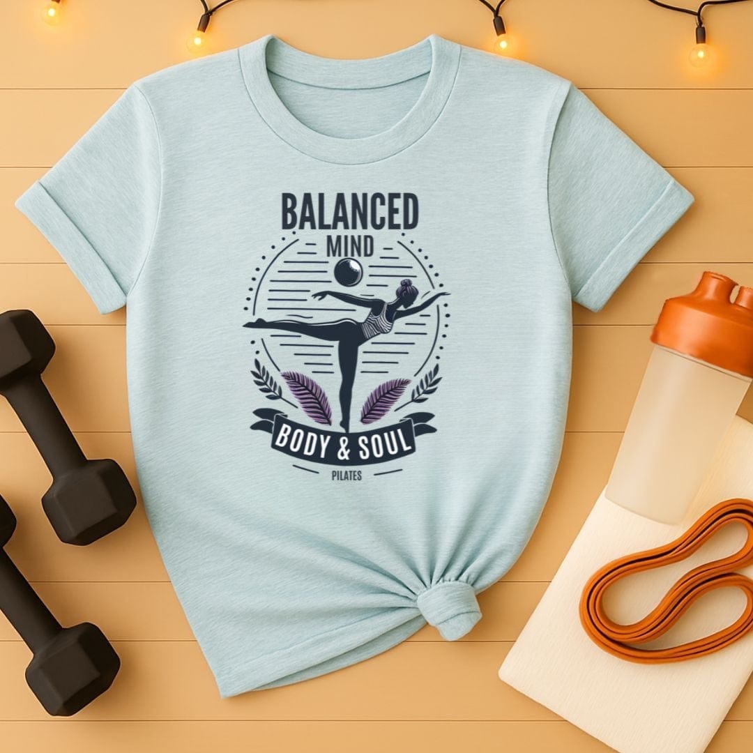 Balanced Mind Body & Soul Pilates T-Shirt
