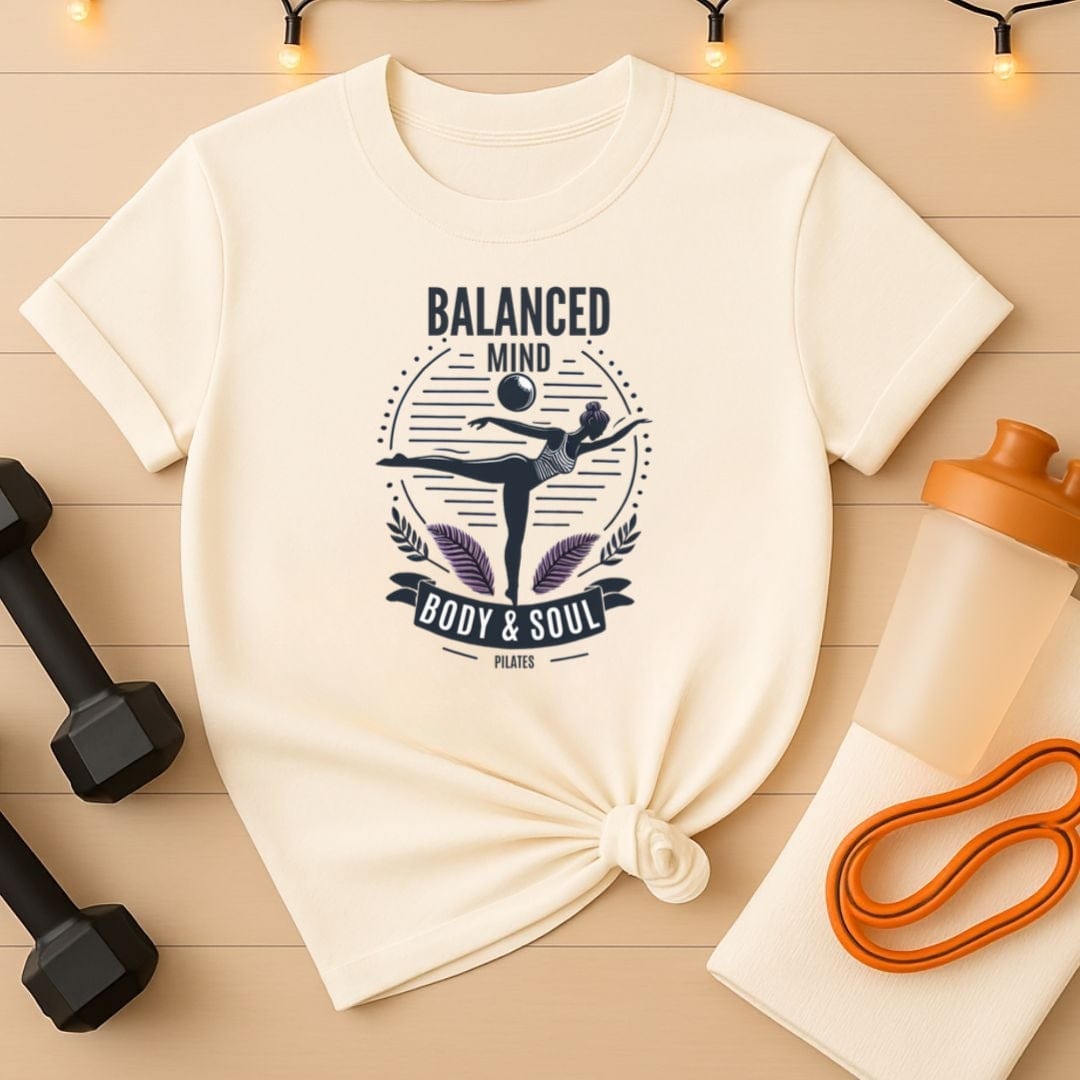 Balanced Mind Body & Soul Pilates T-Shirt