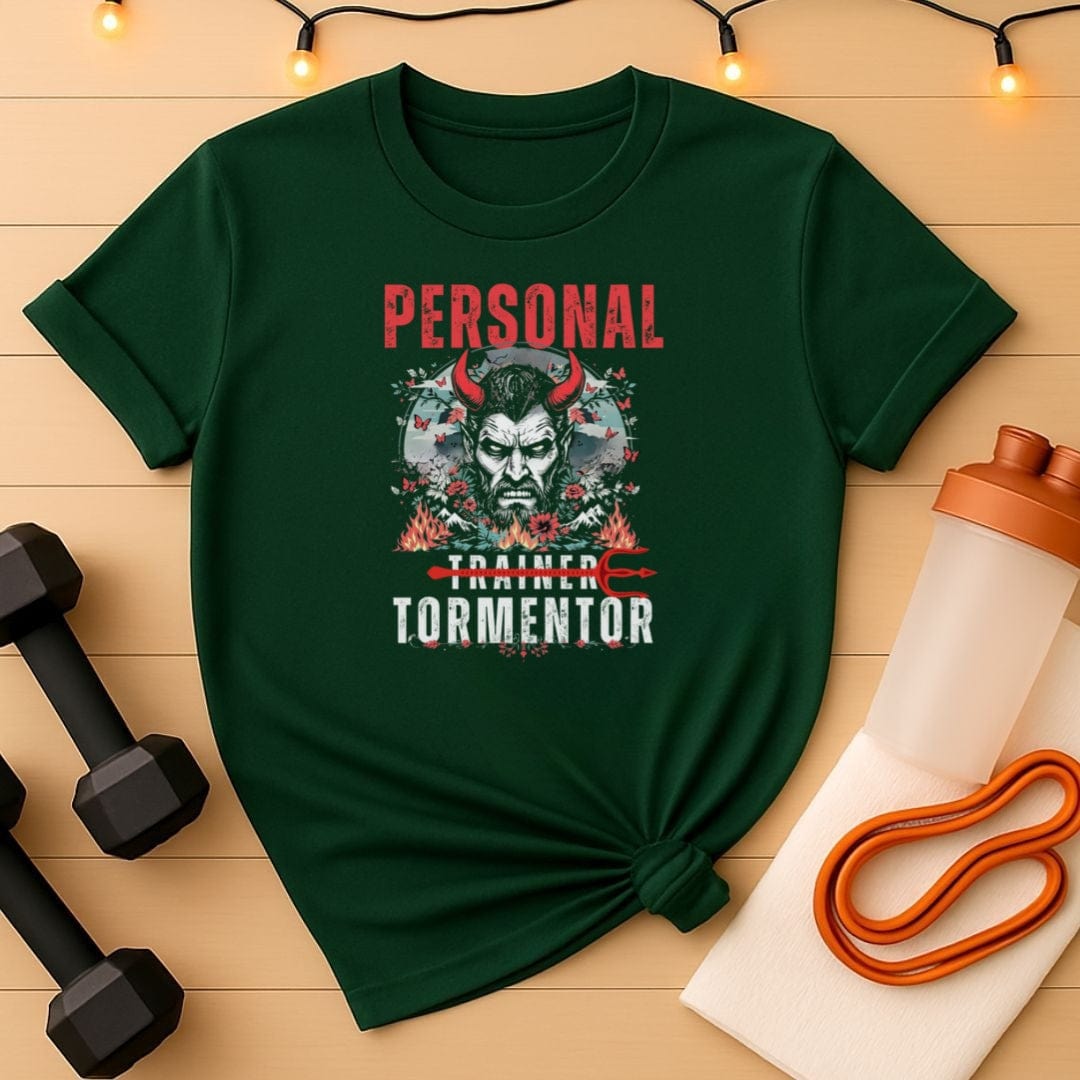 Personal Trainer Shirt - Personal Tormentor Devil Design