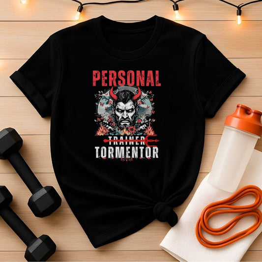 Personal Trainer Shirt - Personal Tormentor Devil Design
