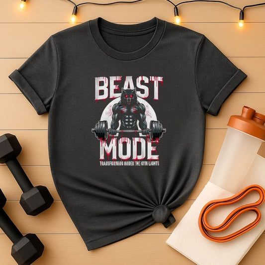 Beast Mode Transform Your Workout Gym T-Shirt