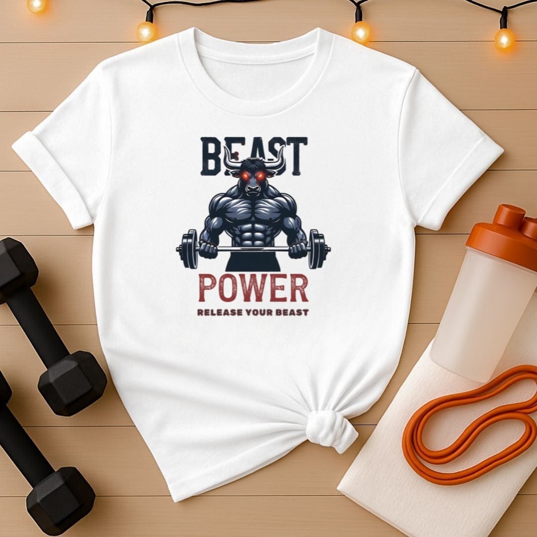 Beast Power Release Your Beast Gym T-Shirt