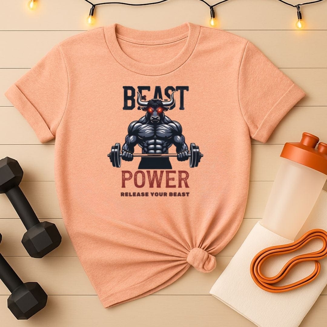 Beast Power Release Your Beast Gym T-Shirt