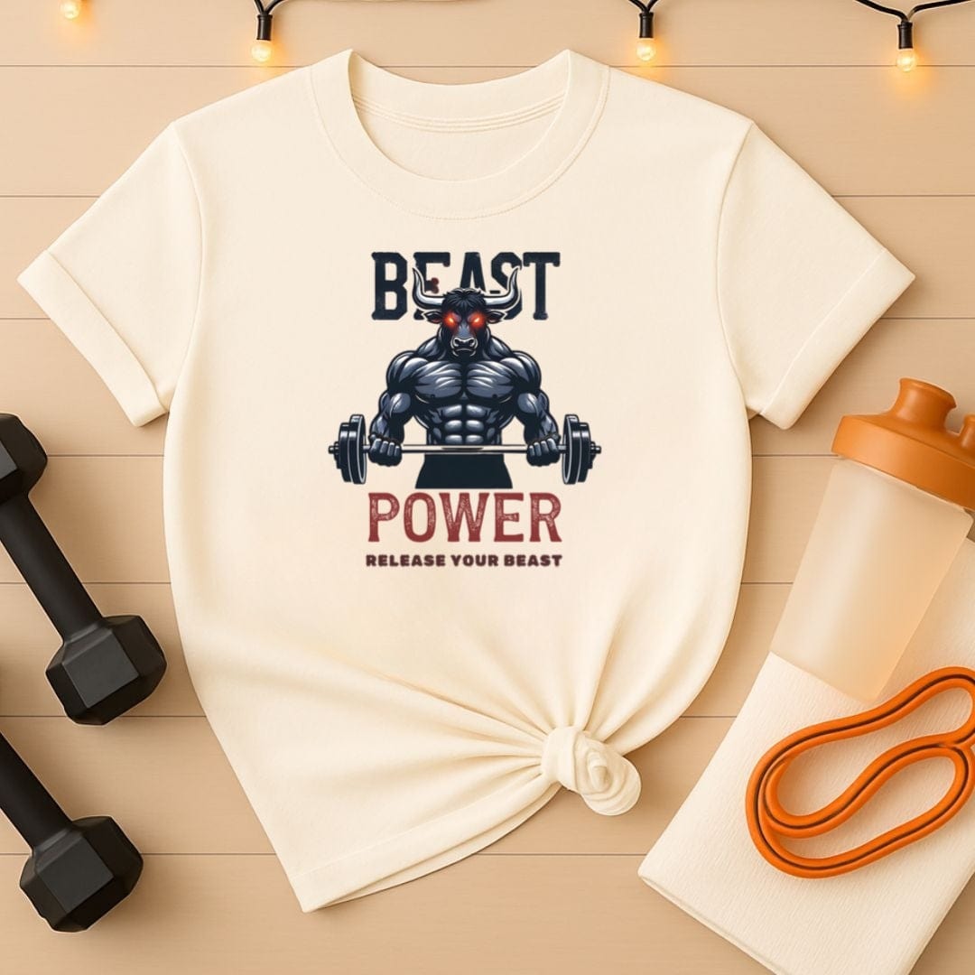 Beast Power Release Your Beast Gym T-Shirt