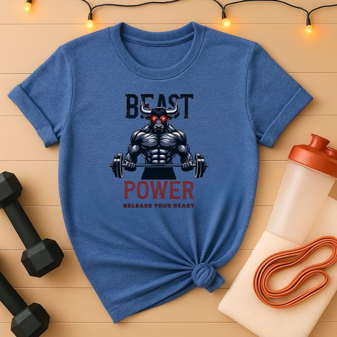 Beast Power Release Your Beast Gym T-Shirt