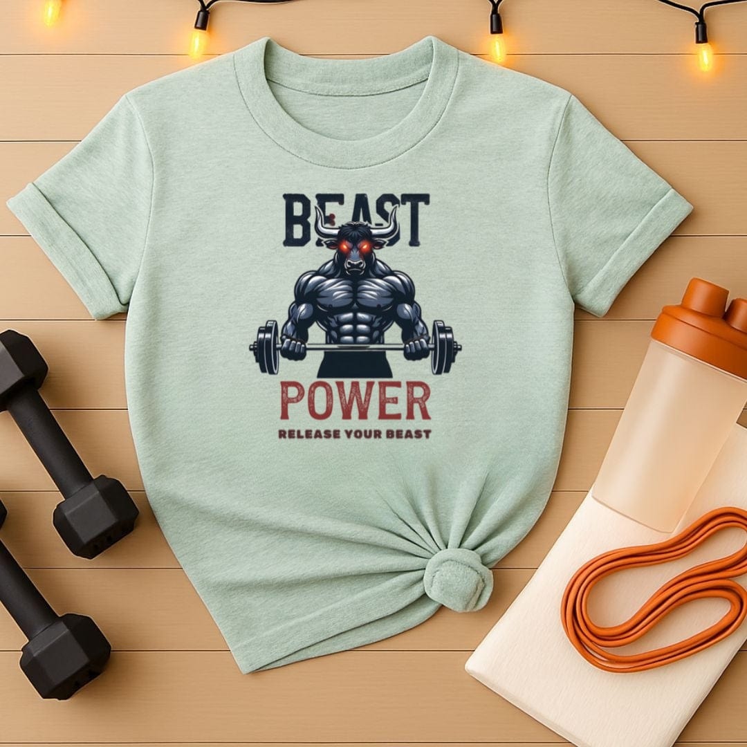 Beast Power Release Your Beast Gym T-Shirt