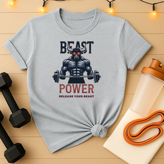 Beast Power Release Your Beast Gym T-Shirt