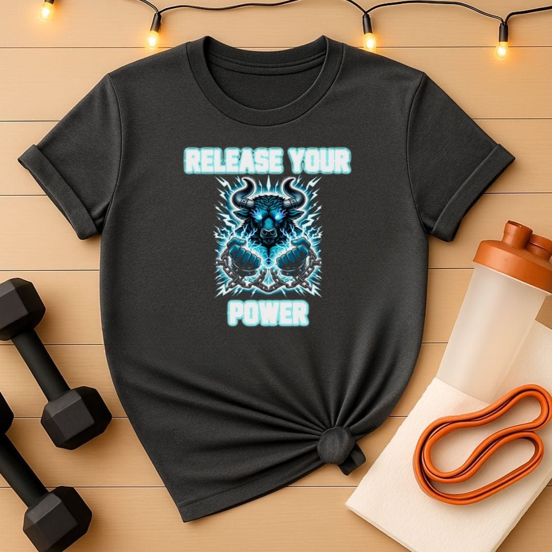 Release Your Power Minotaur Unisex Gym Tee