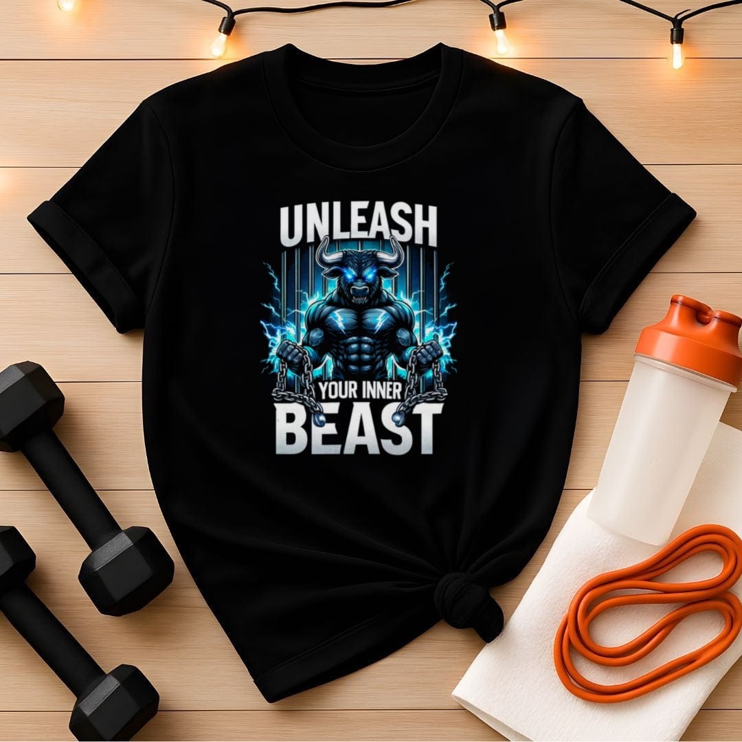 Unleash Your Inner Beast (2 Chains) Gym T-Shirt