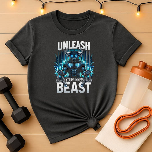 Unleash Your Inner Beast (2 Chains) Gym T-Shirt