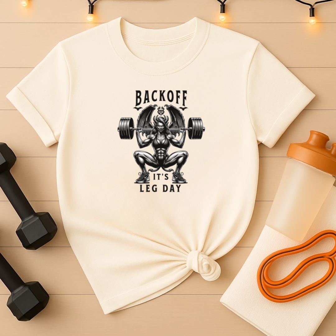 Backoff It's Leg Day Gym Tee